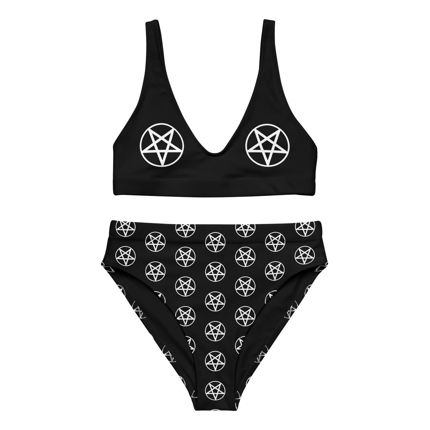 Pentacle - Women’s Black High-Waisted Bikini