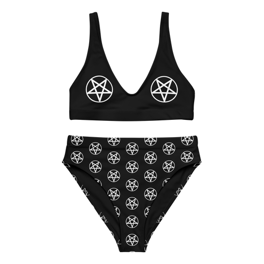 Pentacle - Women’s Black High-Waisted Bikini