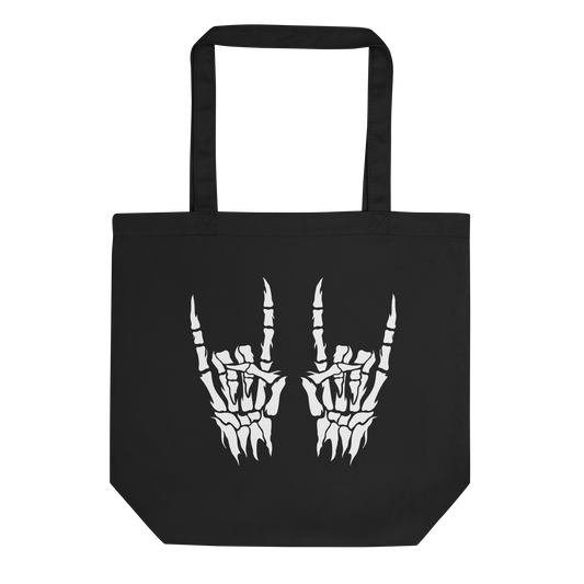 Metal Hands - Eco Cotton Tote Bag