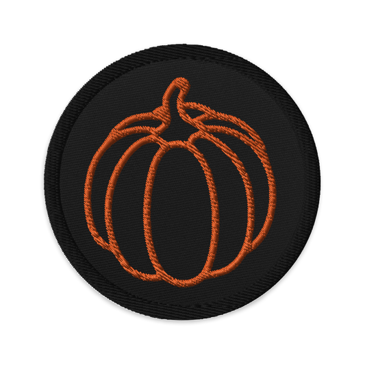 Pumpkin Patch - Circular Embroidered Patch