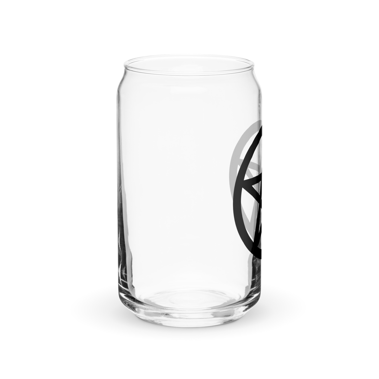 Simply Dark - 16oz Can Shaped Glass