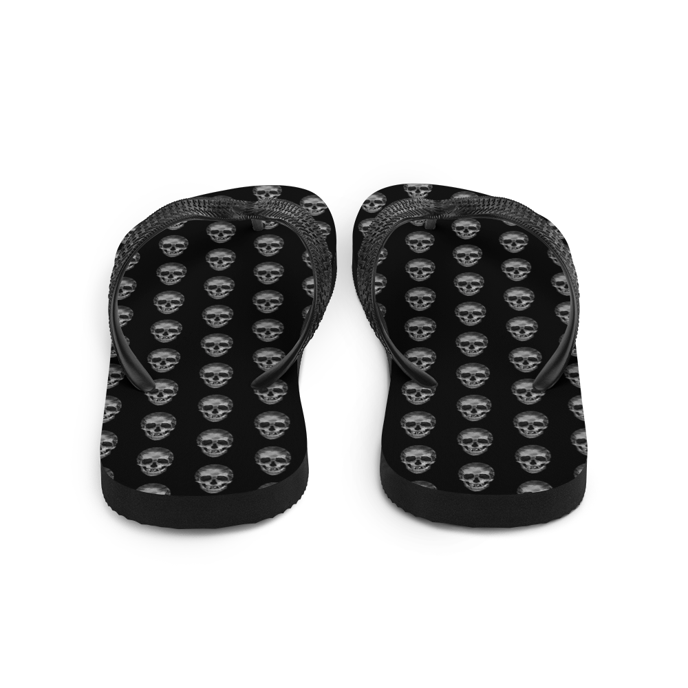 Skully - Unisex Adult Flip-Flops