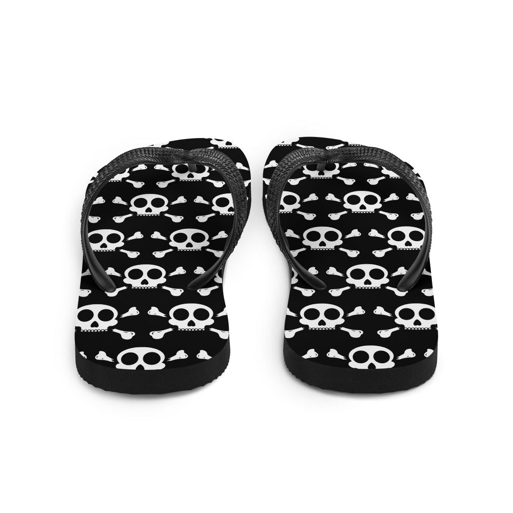 Skeleton - Adult Flip-Flops