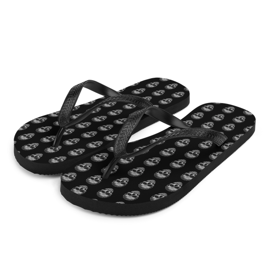 Skully - Unisex Adult Flip-Flops