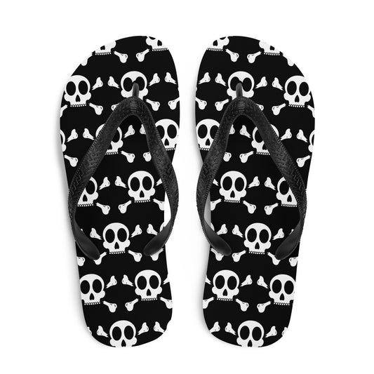 Skeleton - Adult Flip-Flops