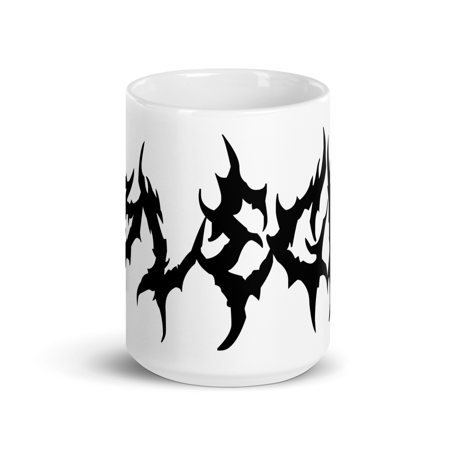 Blegh - White Glossy Metal Mug