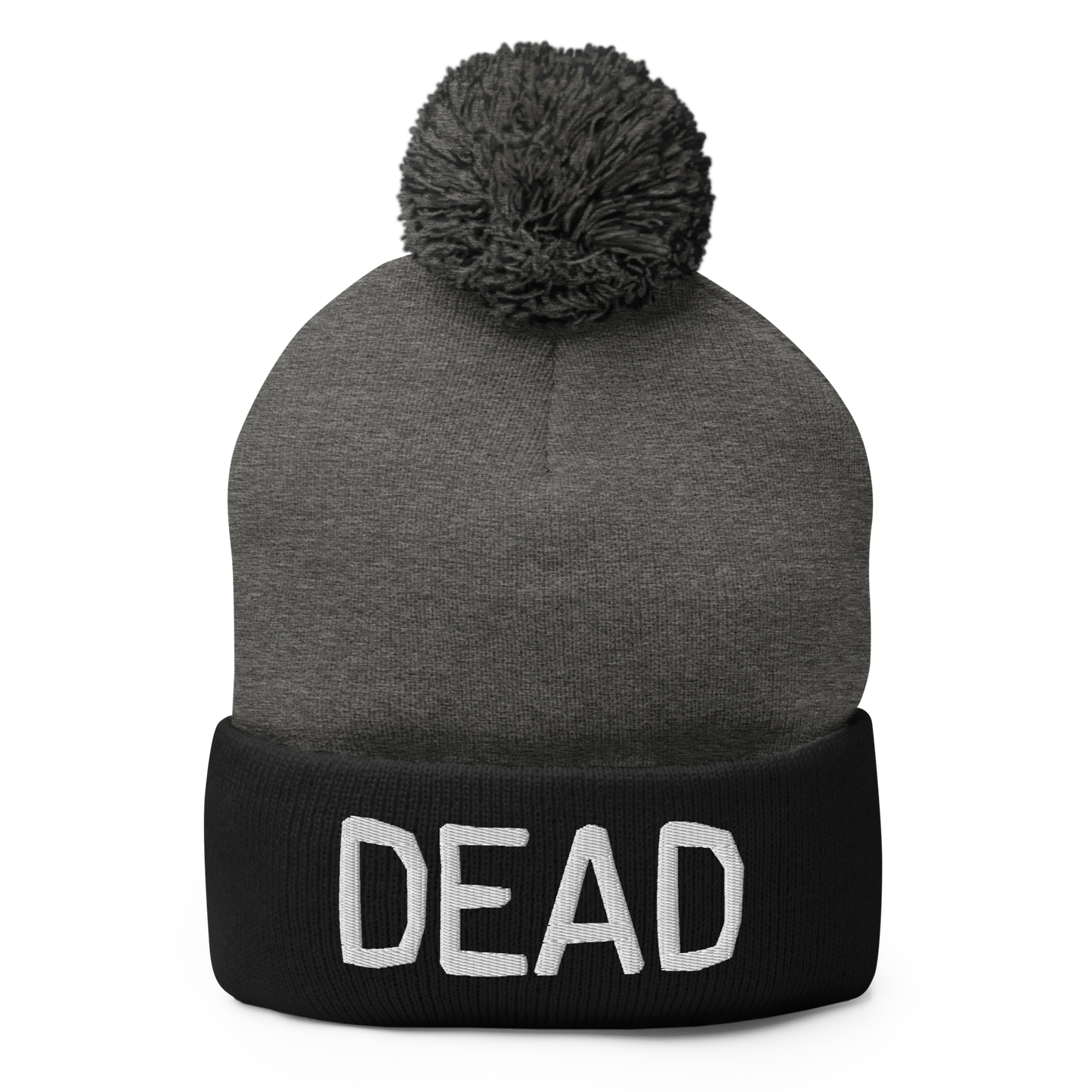 Dead - One Size Adult Pom-Pom Beanie