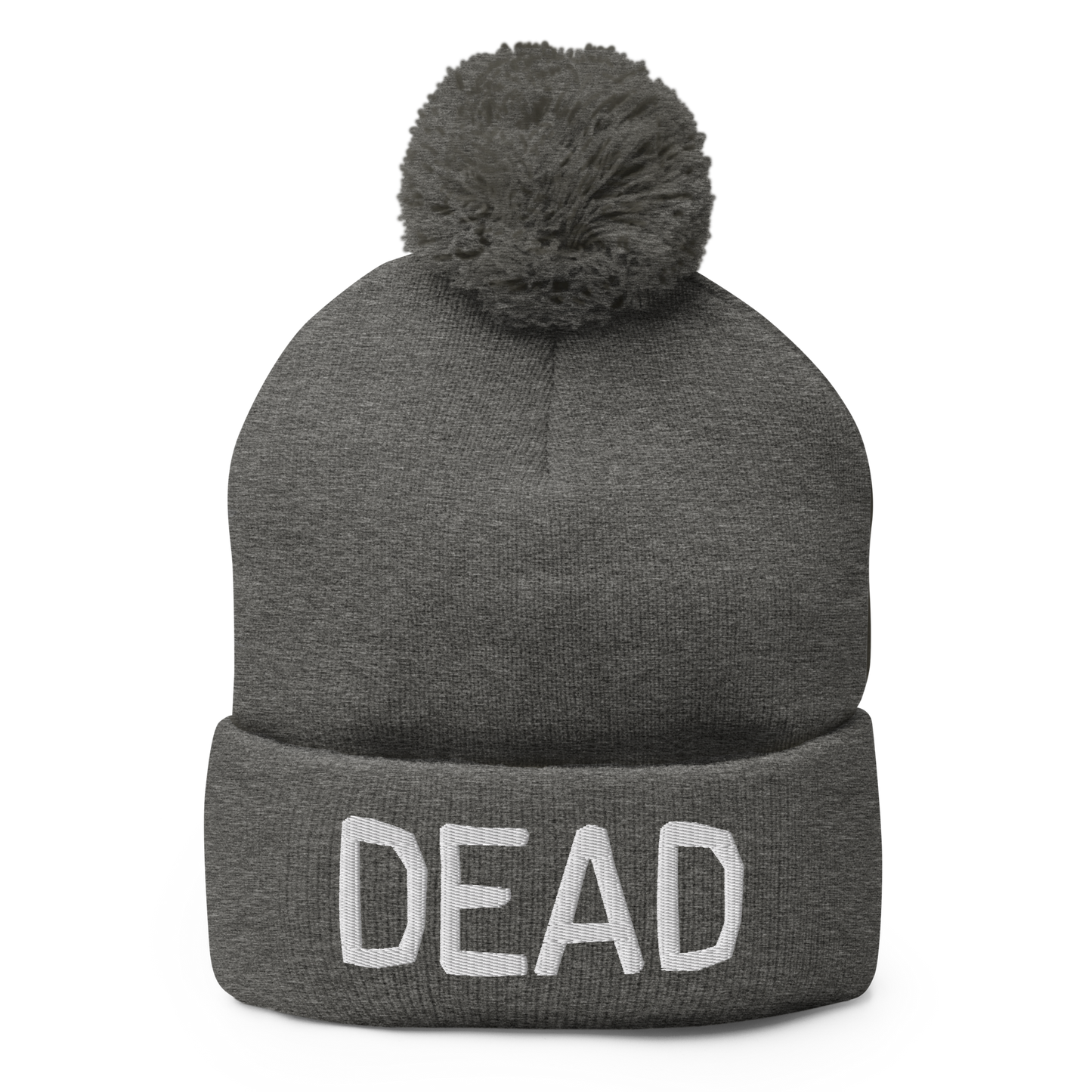 Dead - One Size Adult Pom-Pom Beanie