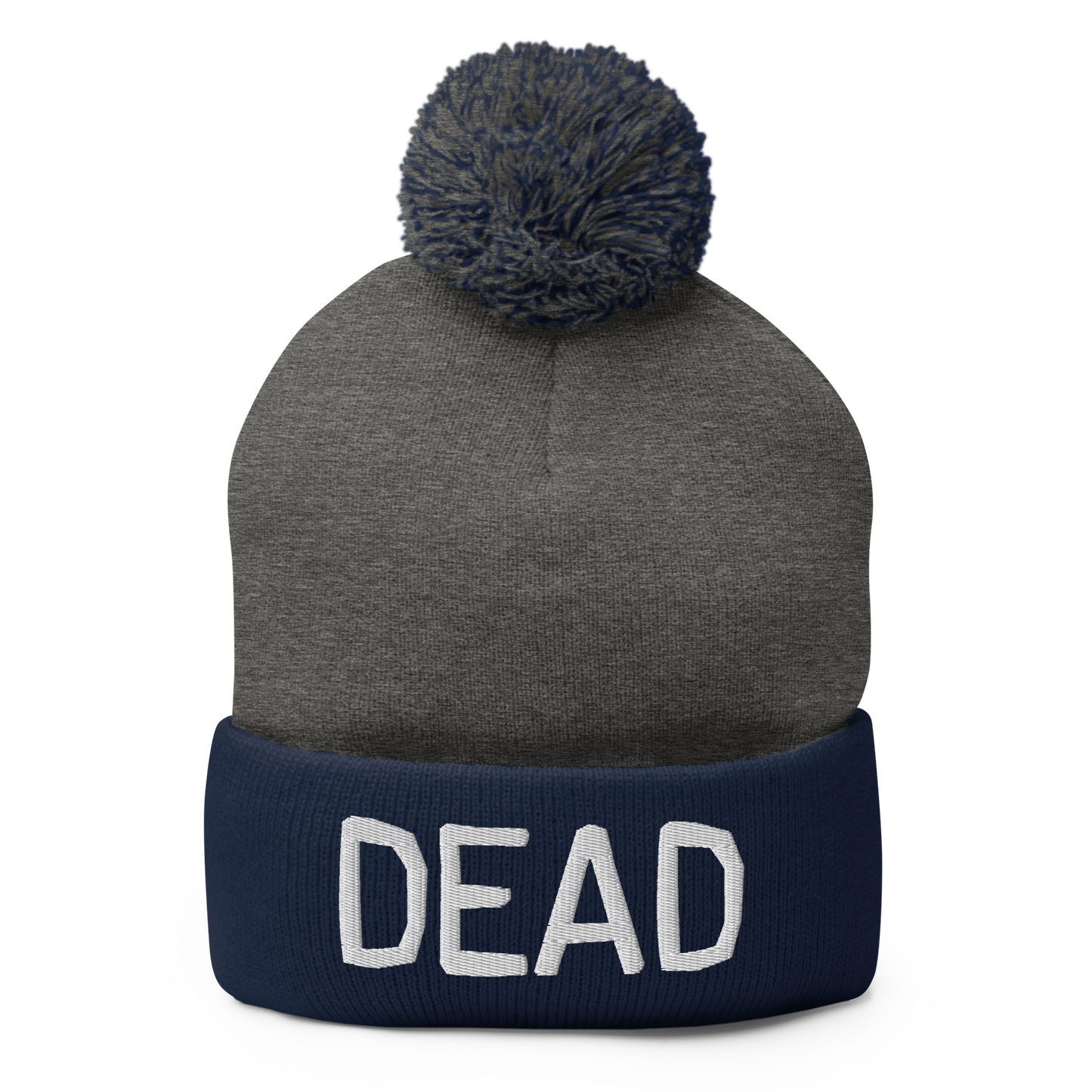 Dead - One Size Adult Pom-Pom Beanie