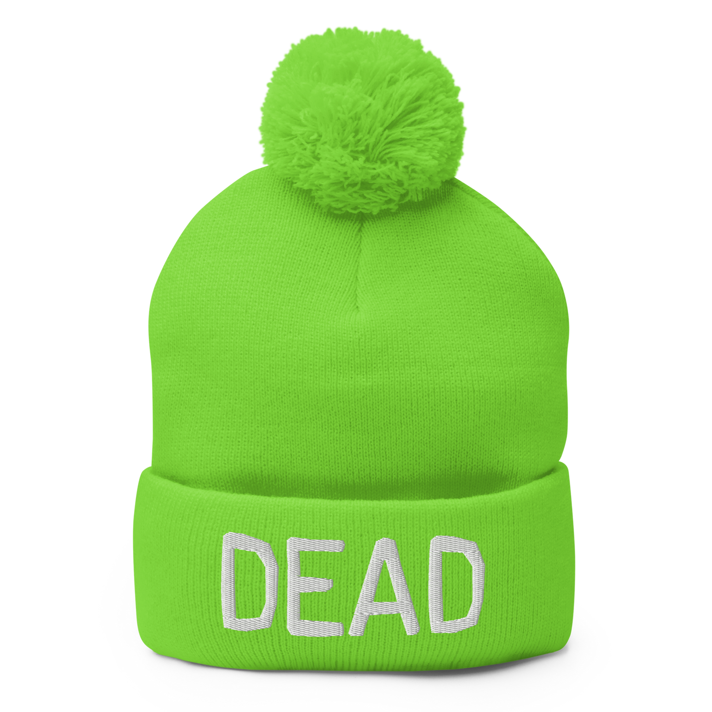 Dead - One Size Adult Pom-Pom Beanie