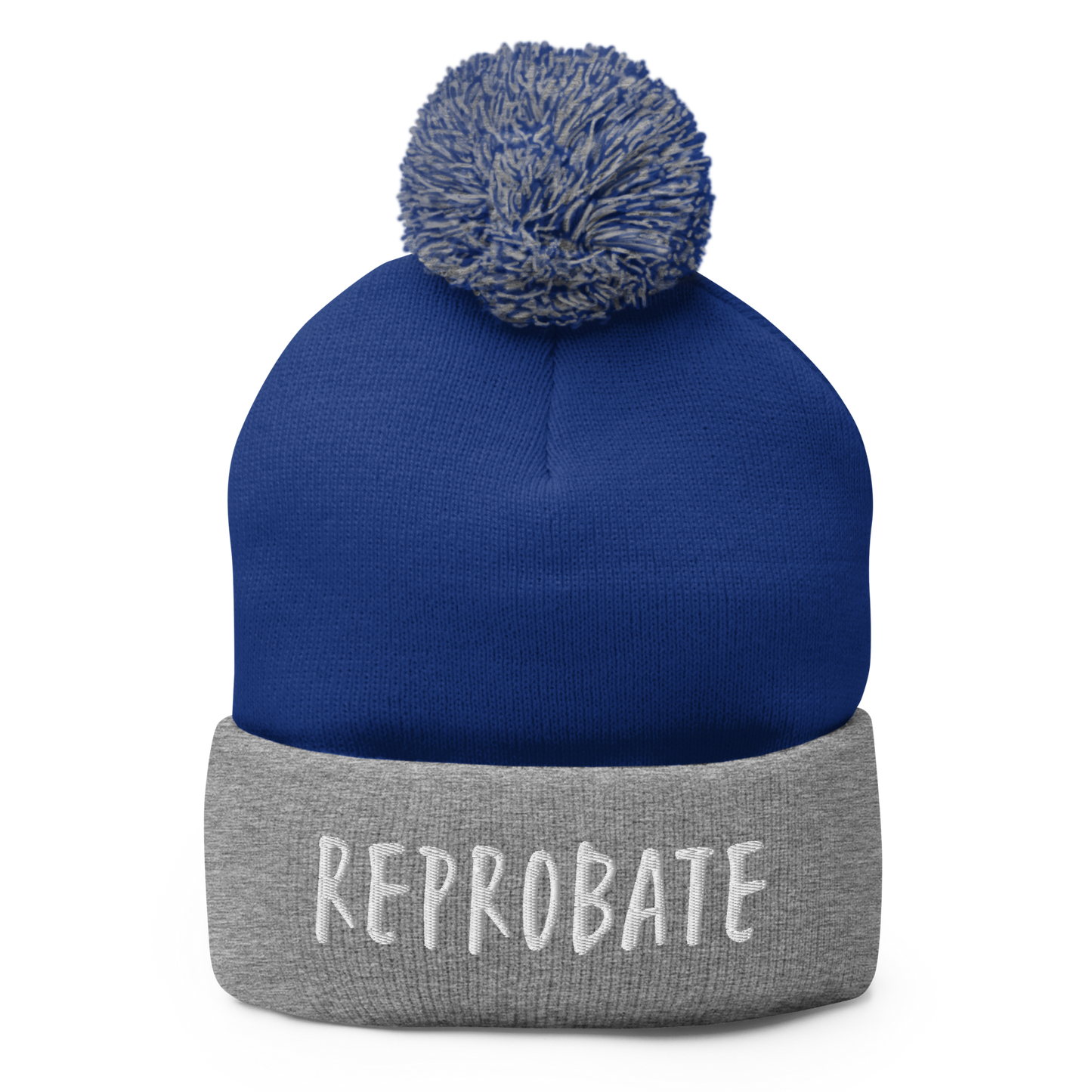 Reprobate - One Size Adult Pom-Pom Beanie