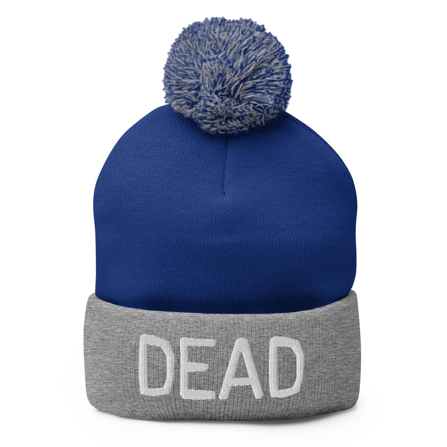 Dead - One Size Adult Pom-Pom Beanie