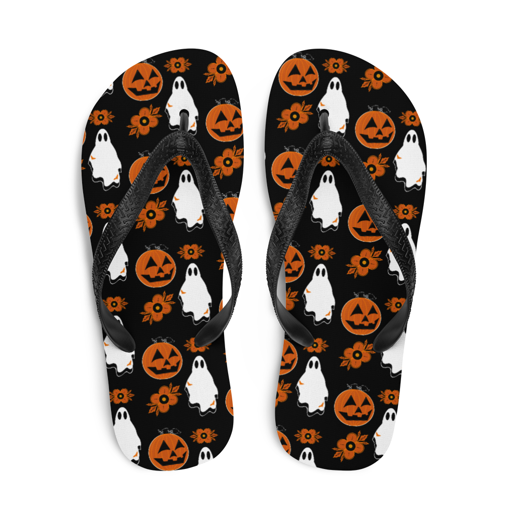 Hallow Vibes - Unisex Adult Flip-Flops