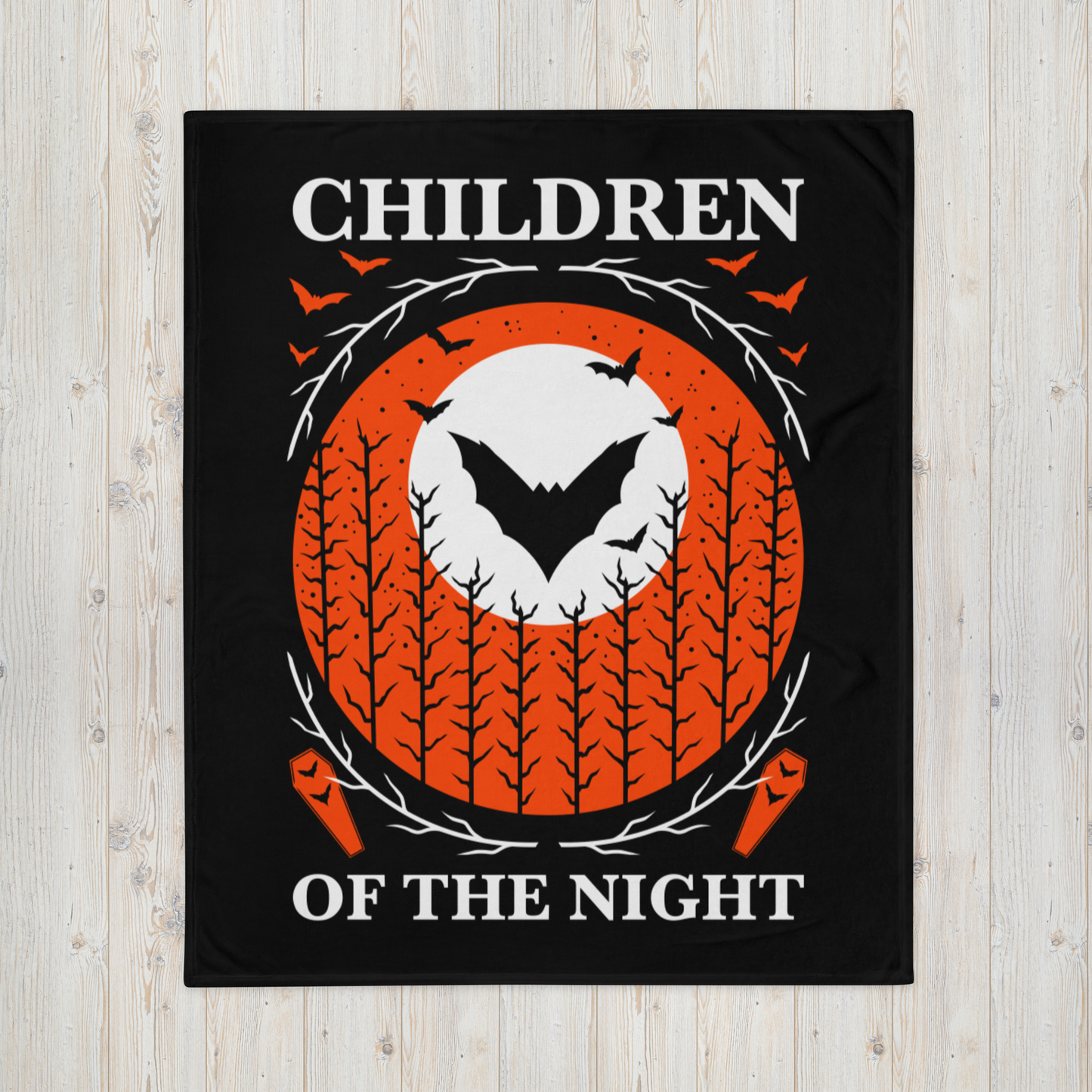 Children Of The Night - Throw Blanket