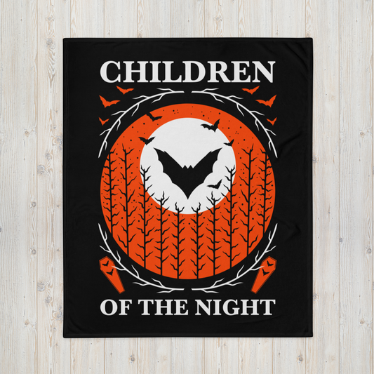 Children Of The Night - Throw Blanket