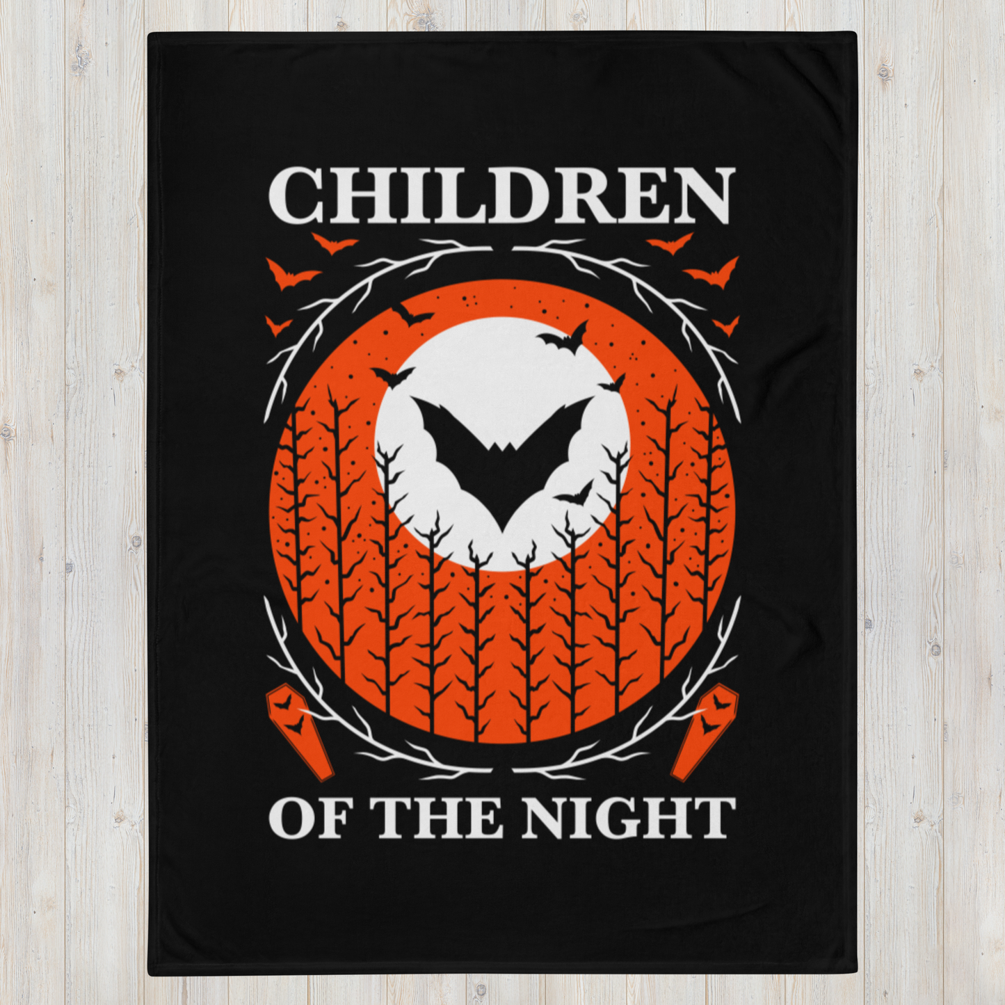 Children Of The Night - Throw Blanket