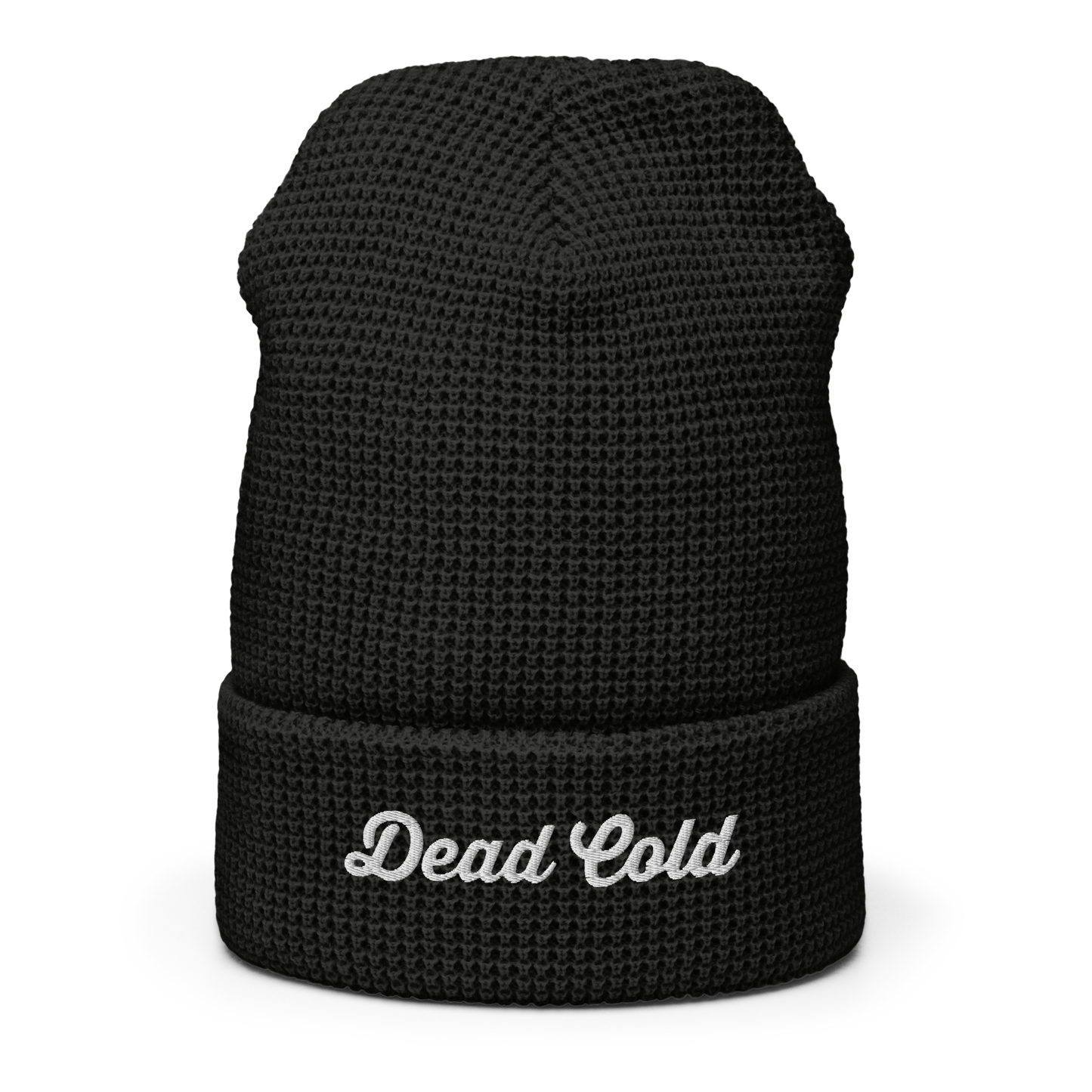 Dead Cold - One Size Adult Waffle Beanie