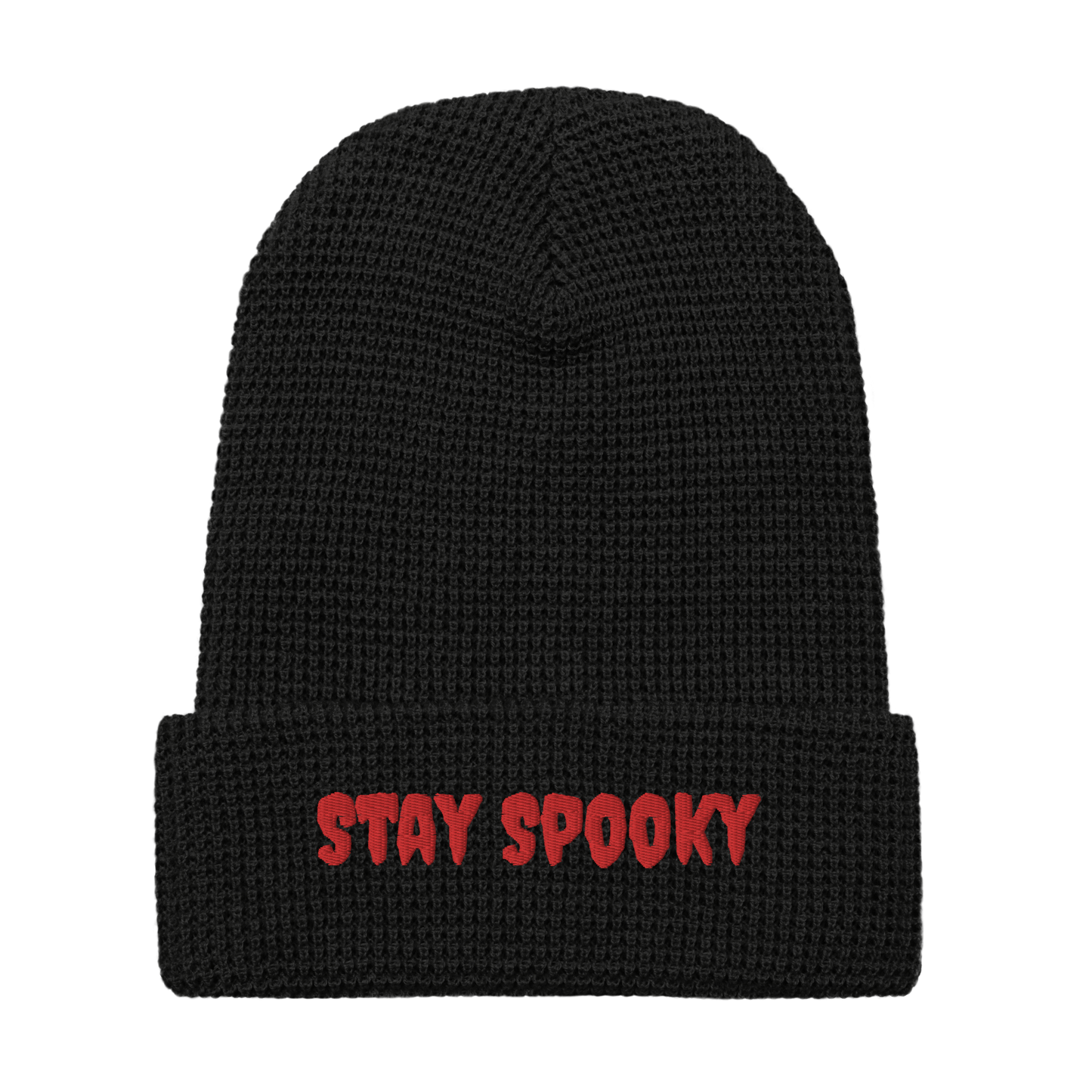 Stay Spooky - One Size Adult Waffle Beanie