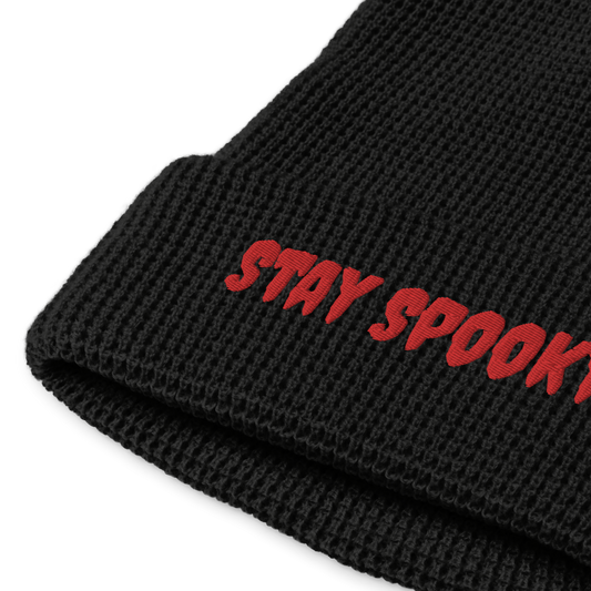 Stay Spooky - One Size Adult Waffle Beanie